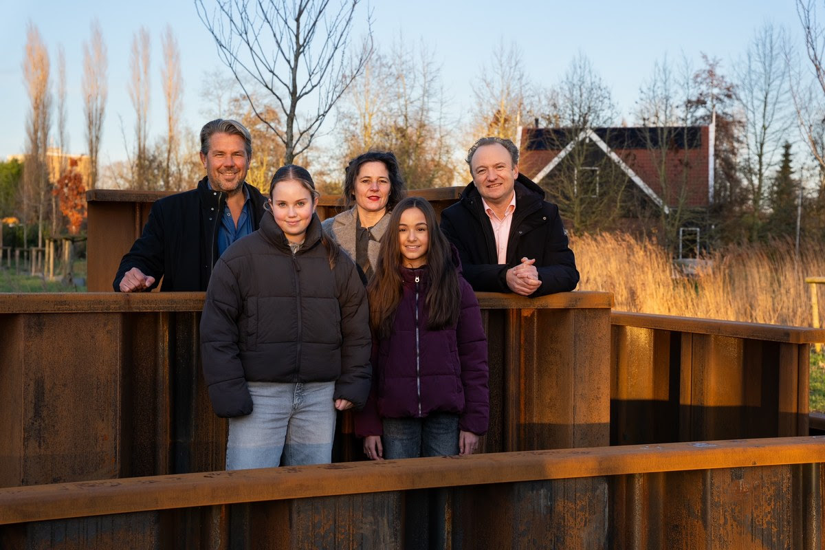 Kunstwerk Polderdiepten onthuld in Zuidoostbeemster