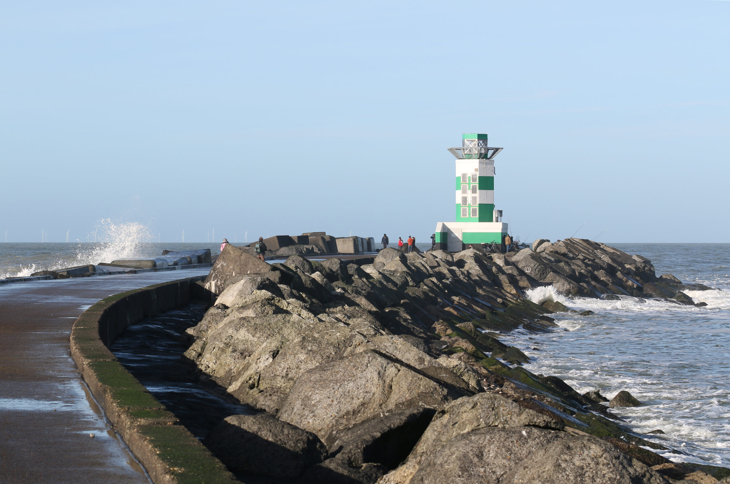 Ijmuiden, rauw aan zee