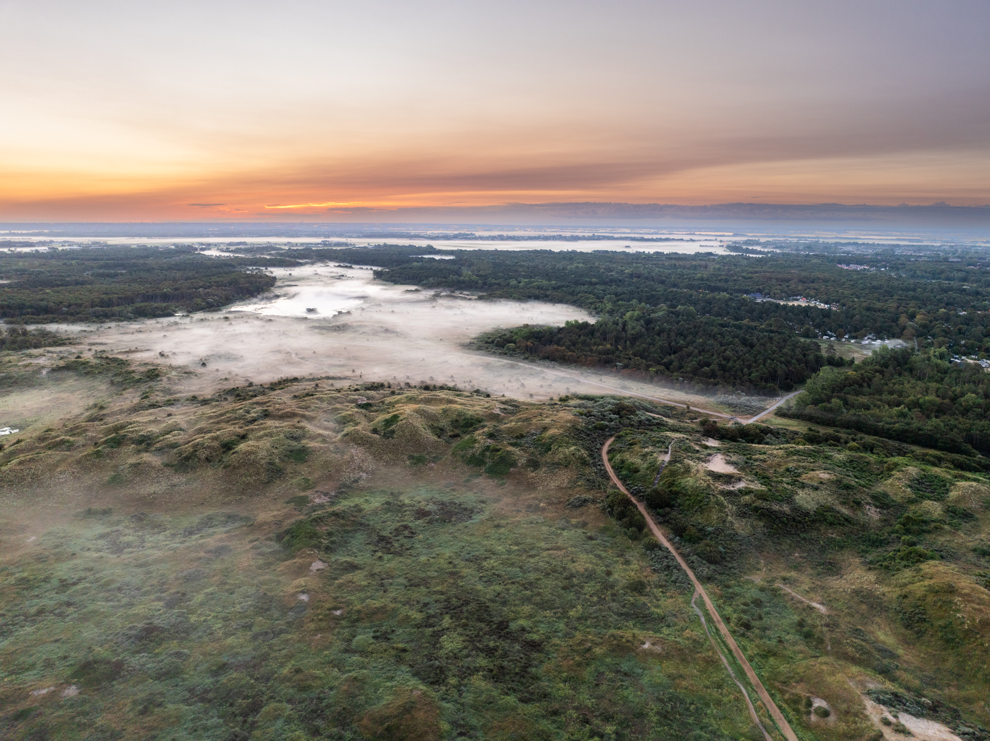 Overzichtsfoto van Natuur bij Castricum