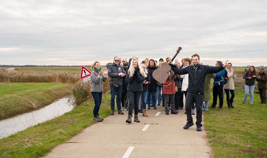 Opening wandelnetwerk Texel